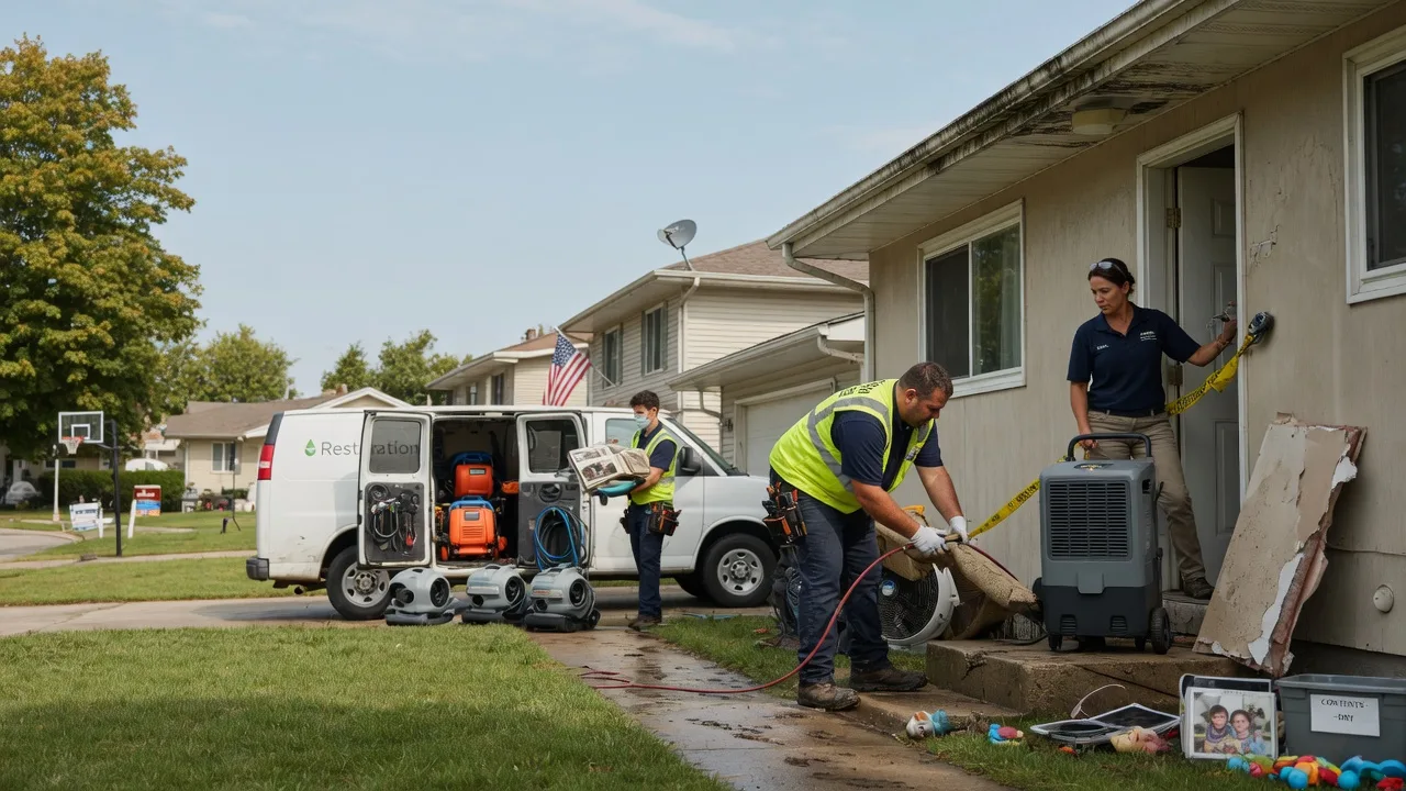 Water Damage Restoration in Farmville, NC near me